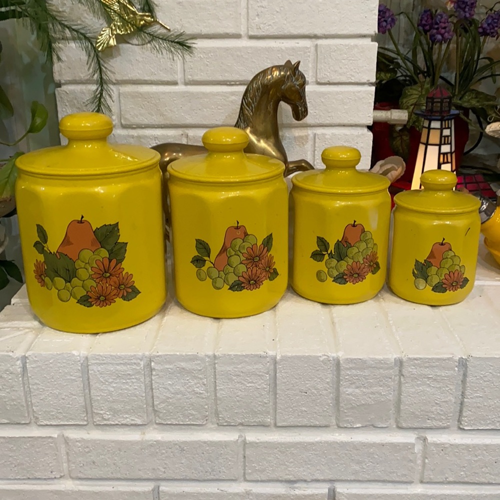 KROMEX Vintage canister set